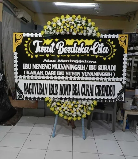 Papan Bunga Duka Jatilengger Ponggok